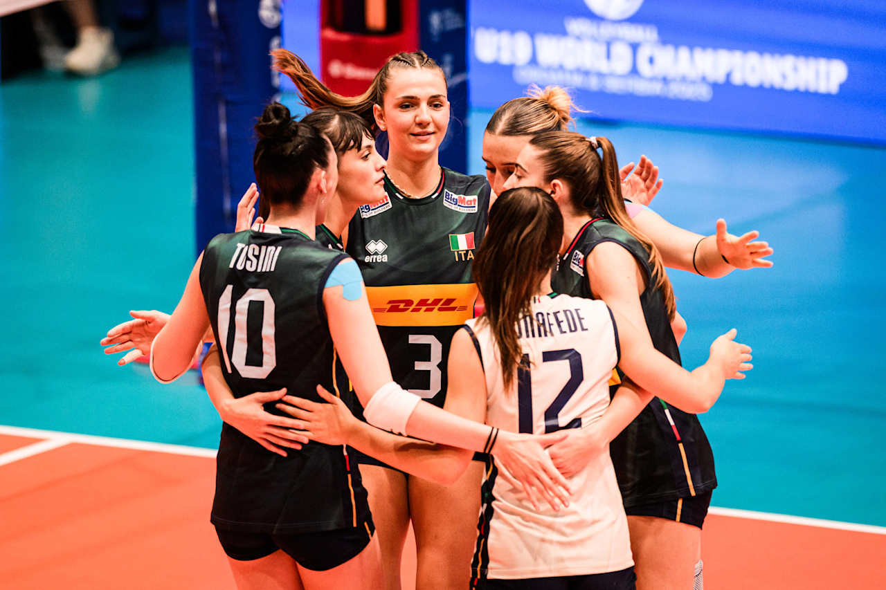 U19世锦赛-中国女排2-3意大利获第6陈晓辉空砍30分